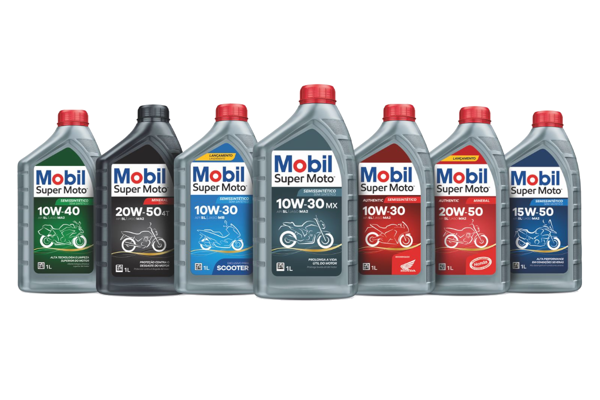 Mobil Super Moto destaca que o uso correto do lubrificante é um grande aliado na economia de combustível
