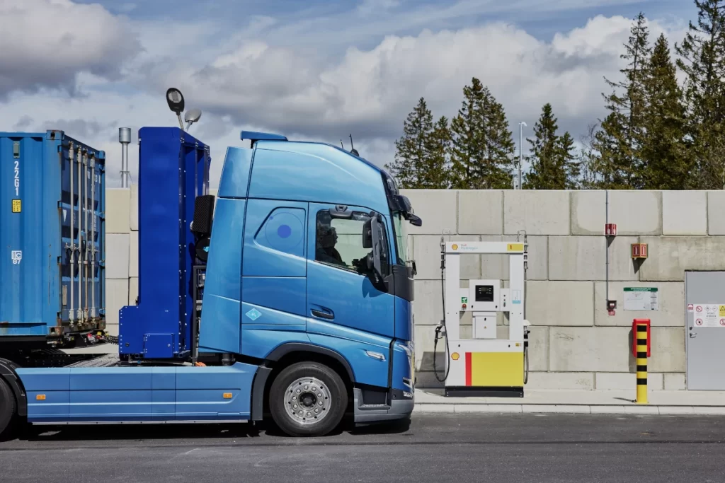 Volvo Caminhão com células de combustível a hidrogênio