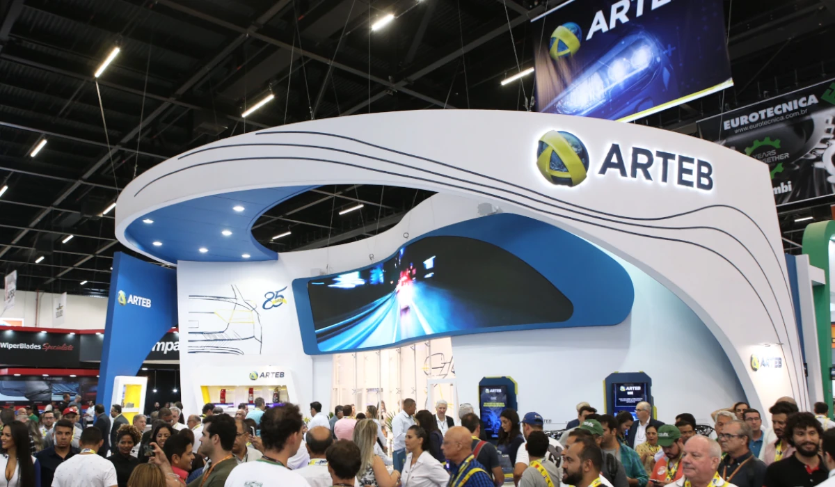 Mostrar stand ARTEB em 2019 \ ARTEB na Automec 2023