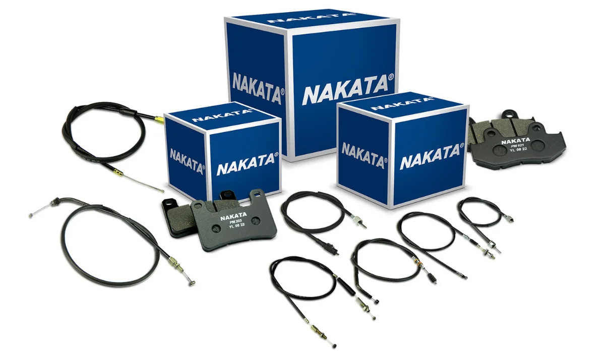 Nakata amplia portfólio para motos com linha de cabos de comando